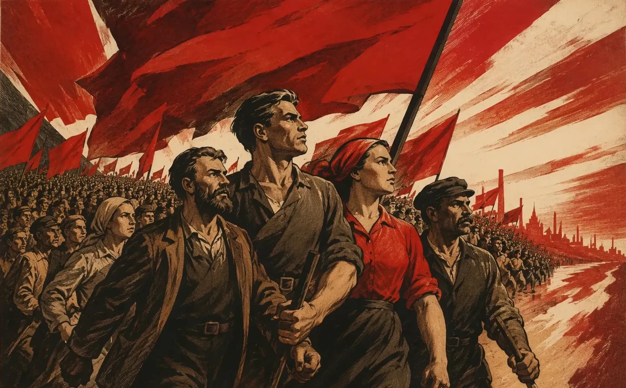 La marcha de los pueblos